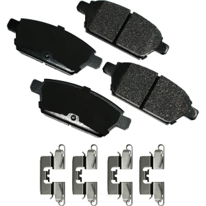 Akebono Pro-ACT™ Ultra-Premium Ceramic Rear Disc Brake Pads for 2007 Lincoln MKZ - ACT1161