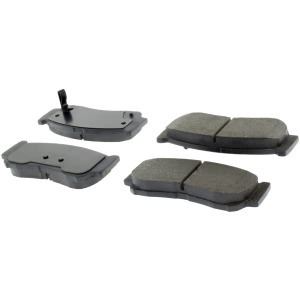 Centric Posi Quiet™ Ceramic Rear Disc Brake Pads for 2007 Hyundai Santa Fe - 105.12970