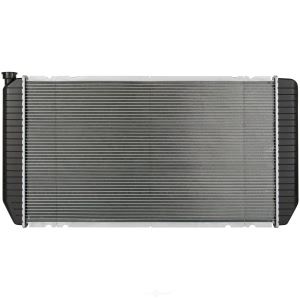 Spectra Premium Engine Coolant Radiator for 1993 Chevrolet K3500 - CU1218