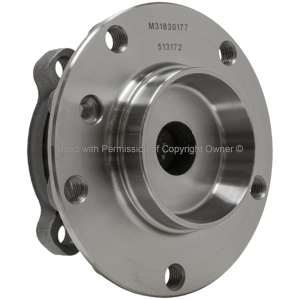 Quality-Built WHEEL BEARING AND HUB ASSEMBLY for BMW 525i - WH513172