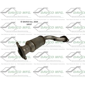 Davico Direct Fit Catalytic Converter for 1995 Ford Contour - 16537