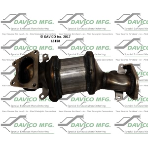 Davico Exhaust Manifold with Integrated Catalytic Converter for 2007 Saturn Vue - 18158