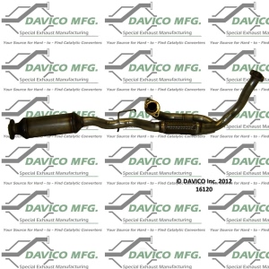 Davico Direct Fit Catalytic Converter and Pipe Assembly for 1998 Toyota Avalon - 16120