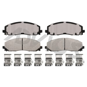 Advics Ultra-Premium™ Ceramic Brake Pads for 2017 Chrysler Pacifica - AD1589