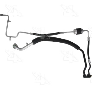 Four Seasons A C Discharge And Suction Line Hose Assembly for 2004 Ford F-350 Super Duty - 56769
