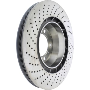 Centric Premium™ OE Style Drilled Brake Rotor for 2012 Porsche Panamera - 128.37055