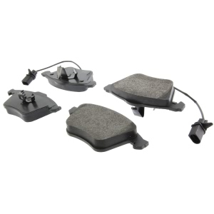 Centric Posi Quiet™ Semi-Metallic Front Disc Brake Pads for 2008 Audi A6 Quattro - 104.09151