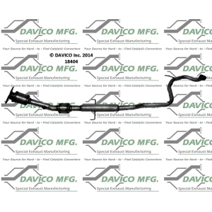 Davico Direct Fit Catalytic Converter and Pipe Assembly for 2008 Scion xD - 18404