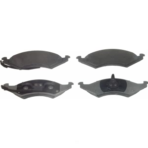 Wagner ThermoQuiet Semi-Metallic Disc Brake Pad Set for 1990 Lincoln Continental - MX421