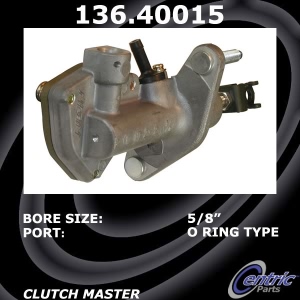 Centric Premium Clutch Master Cylinder for 2016 Honda HR-V - 136.40015
