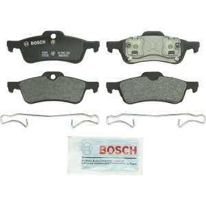 Bosch QuietCast™ Premium Organic Rear Disc Brake Pads for 2005 Mini Cooper - BP940