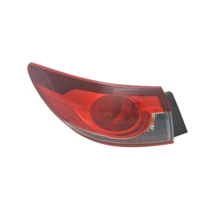TYC Driver Side Outer Replacement Tail Light for Mazda 6 - 11-6580-00-9