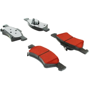 Centric Posi Quiet Pro™ Semi-Metallic Front Disc Brake Pads for 2002 Chrysler Town & Country - 500.08570