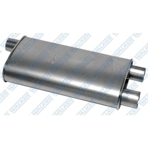 Walker Soundfx Steel Oval Direct Fit Aluminized Exhaust Muffler for 1987 Pontiac Firebird - 18375