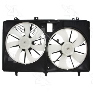 Four Seasons Dual Radiator And Condenser Fan Assembly for 2014 Toyota Sienna - 76338