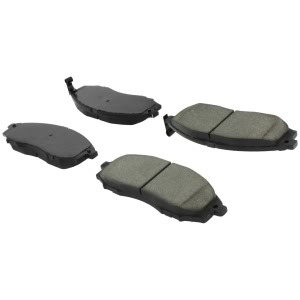 Centric Posi Quiet™ Semi-Metallic Front Disc Brake Pads for 2000 Nissan Xterra - 104.08300