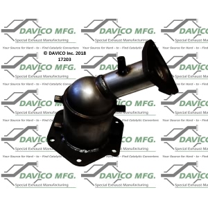 Davico Direct Fit Catalytic Converter for 2014 Infiniti QX60 - 17203