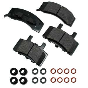 Akebono Pro-ACT™ Ultra-Premium Ceramic Front Disc Brake Pads for 1997 GMC C1500 Suburban - ACT370