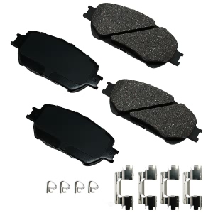 Akebono Pro-ACT™ Ultra-Premium Ceramic Front Disc Brake Pads for 2004 Toyota Camry - ACT908A