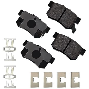 Akebono Pro-ACT™ Ultra-Premium Ceramic Rear Disc Brake Pads for Honda Element - ACT536A