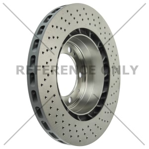 Centric Premium™ OE Style Drilled Brake Rotor for 1996 Porsche 911 - 128.37116