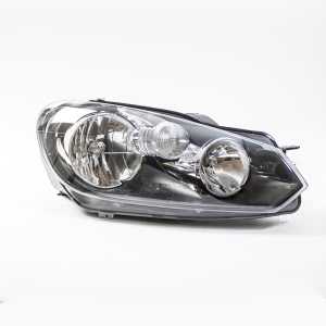 TYC Passenger Side Replacement Headlight for 2010 Volkswagen Golf - 20-12685-00-9