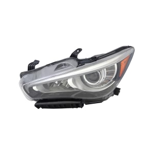 TYC Driver Side Replacement Headlight for Infiniti Q50 - 20-9506-00