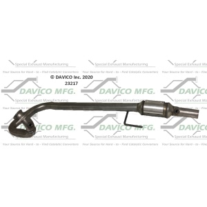 Davico Direct Fit Catalytic Converter and Pipe Assembly for Jeep - 23217