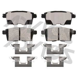 Advics Ultra-Premium™ Ceramic Rear Disc Brake Pads for 2008 Ford Edge - AD1259