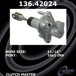 Centric Premium Clutch Master Cylinder for 2010 Nissan 370Z - 136.42024