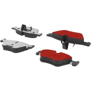Centric Posi Quiet Pro™ Semi-Metallic Front Disc Brake Pads for 2006 BMW 525i - 500.10612