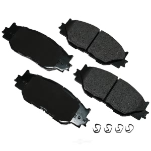 Akebono Pro-ACT™ Ultra-Premium Ceramic Front Disc Brake Pads for 2007 Lexus IS250 - ACT1178