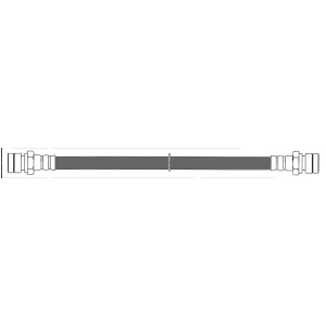 Centric Front Brake Hose for Volkswagen - 150.33104