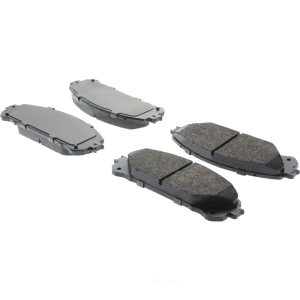Centric Posi Quiet™ Extended Wear Semi-Metallic Front Disc Brake Pads for Toyota - 106.13240
