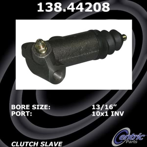 Centric Premium Clutch Slave Cylinder for 1987 Toyota Corolla - 138.44208