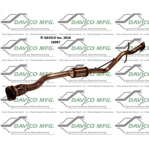 Davico Direct Fit Catalytic Converter and Pipe Assembly for 2000 Oldsmobile Silhouette - 19097