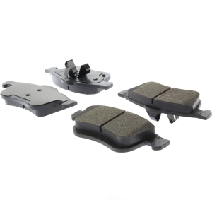 Centric Premium™ Semi-Metallic Brake Pads With Shims And Hardware for 2017 Fiat 500L - 300.17210