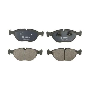 Bosch QuietCast™ Premium Organic Front Disc Brake Pads for 2004 Mercedes-Benz SLK32 AMG - BP682