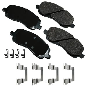 Akebono Performance™ Ultra-Premium Ceramic Front Brake Pads for 2008 Jeep Compass - ASP866A