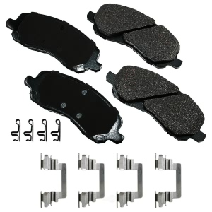 Akebono Performance™ Ultra-Premium Ceramic Front Brake Pads for 2002 Mitsubishi Eclipse - ASP866A