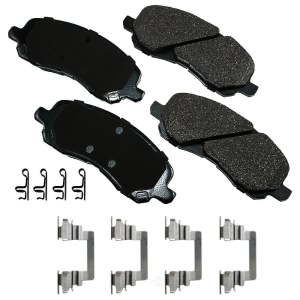 Akebono Performance™ Ultra-Premium Ceramic Front Brake Pads for 2017 Jeep Compass - ASP866A