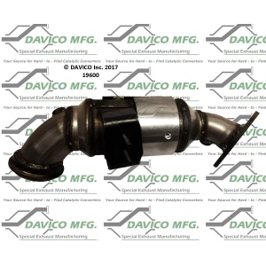 Davico Direct Fit Catalytic Converter for 2015 Lincoln MKT - 19600