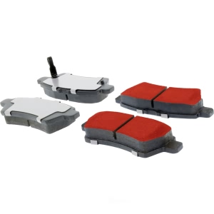 Centric Posi Quiet Pro™ Ceramic Rear Disc Brake Pads for 2012 Nissan Pathfinder - 500.11010