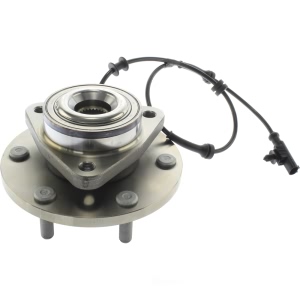 Centric Premium™ Front Driver Side Driven Wheel Bearing and Hub Assembly for 2017 Nissan Armada - 402.42008