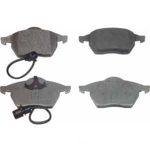 Wagner Thermoquiet Semi Metallic Front Disc Brake Pads for 1996 Audi A4 - MX555