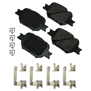 Akebono Pro-ACT™ Ultra-Premium Ceramic Front Disc Brake Pads for 2014 Lexus IS250 - ACT817B