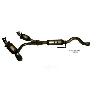 Davico Direct Fit Catalytic Converter and Pipe Assembly for 2002 Dodge Durango - 19355