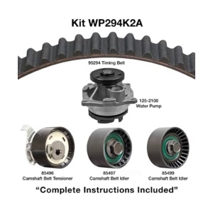 Dayco Timing Belt Kit With Water Pump for 2004 Ford Focus - WP294K2A