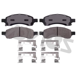 Advics Ultra-Premium™ Ceramic Brake Pads for 2008 GMC Acadia - AD1169A