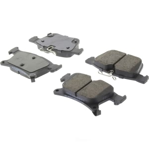 Centric Posi Quiet™ Ceramic Rear Disc Brake Pads for 2018 Chrysler Pacifica - 105.19010